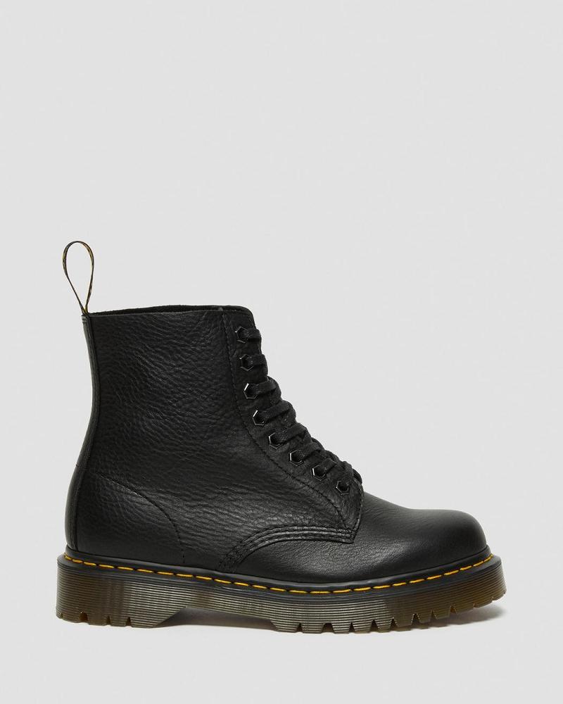 Dr Martens 1460 Pascal Bex Læder Snørestøvler Dame Sort | DK 177KOR